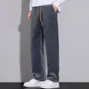 Pantalones casuales para hombre para otoño e invierno, primavera y otoño, pantalones largos rectos holgados para jóvenes, pantalones de chándal de pana estilo workwear, muy recomendados