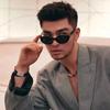 Gafas de sol nuevas retro ojo de gato europeas y americanas para fotografía callejera, moda para mujer, personalidad, gafas de celebridad de Internet, gafas de sol geniales para chica hot a prueba de sol para hombre