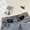 Cinturón perezoso sin perforaciones decorativo para jeans elástico sin costuras versátil invisible elástico unisex para estudiantes