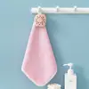 Caixa de Bolo Toalha de Desenho Animado Espessa Sem Fiapos Absorvente de Água Pendurada Mão Presente Limpar Mãos Toalha de Mão Estilo Fofo