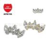 Clavo de Hueso de Oreja Jiang Ti F136 Ojo de Caballo Hoja Diamante Circonita Transfronterizo Cuerpo de Aleación de Titanio G23 Joyería para Perforación Pendientes