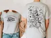 Venta al por mayor de fábrica camiseta top de manga corta de moda europea y americana talla grande para mujer algodón gris top para mujer camiseta para mujer 2023