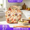 Bolsa de almuerzo tipo tote de material de buceo de dibujos animados 3D con efecto de impresión en relieve, bolsa térmica, bolsa de picnic de neopreno