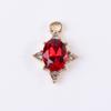 Nuevos accesorios de aleación, conjunto de base de diamante, accesorios de diamantes de imitación ovalados, accesorios de bricolaje para tocados y colgantes de ropa.