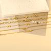 Pulseiras Simples Europeias e Americanas Transfronteiriças para Meninas, Estilo Retrô Sofisticado, Versátil Design de Nicho Pulseiras e Acessórios para Presente