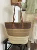 Nova bolsa de palha patchwork tricolor transfronteiriça, bolsa feminina de praia para férias, bolsa de ombro tote versátil de grande capacidade para a beira-mar