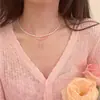 Colar com Pingente de Estrela-do-Mar de Duas Camadas com Contas, Tema Praia para Mulheres, Estilo Doce e Fresco de Verão, Adequado para Combinar com Vestidos, Acessório de Corrente Longa em Camadas