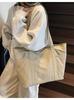 Bolsa Tote Grande de Lona Versátil y Sencilla para Viajes Diarios, Bolsa de Hombro de Lona de Alto Valor para el Trabajo y Salidas