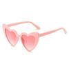 GLAZZY transfronteiriço AliExpress óculos de sol moda coração amor óculos de sol dobradiça de metal moldura grande óculos personalizados óculos de sol em forma de coração