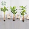 Plantación Verde Simulación Nórdica Girasol Sanwei Caparazón de Tortuga Pintura Madera Hoja y Otros Adornos Decorativos de Lujo Ligero para Sala de Estar Paisaje de Piso