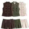 Ropa europea y americana para mujer transfronteriza, top casual a rayas de moda más vendido en AliExpress con detalle de nudo + pantalones de pierna recta