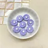 Contas Pequenas de Margarida Laqueadas em Acrílico para DIY/Acessórios de Decoração para Headwear, Corrente de Celular, Chaveiro, Bolsa