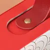 Caja de Regalo de Pastel de Luna de Mediados de Otoño Procesada y Personalizada, Bolsa de Satchel de Tapa Cielo y Tierra de Gama Alta, Caja de Empaque Rectangular para Pastel de Yema de Huevo