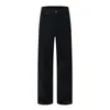 Pantalones rectos de color liso Cleanfit, diseño minimalista y moderno para hombre, con un distintivo estilo americano y detalles únicos en los bolsillos, pantalones largos casuales
