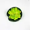 Flores de lótus artificiais, folhas de lótus e decorações falsas para lago, incluindo nenúfares de plástico e lagos de peixes, para oferendas budistas, com frete grátis
