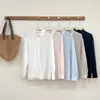 Camisa de Lino Tencel Lenzing para Mujer, Cárdigan Protector Solar, Elegante Top Casual Ligero de Manga Larga de Lyocell