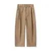 Pantalones Rectos Anchos Vintage para Hombre G-stone con Cintura Elástica en la Espalda, Pantalones Casuales de Corte Holgado de Moda para Hombre