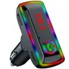 Reproductor MP3 Bluetooth para Coche F11 Inteligente Chip 5.0 Disco U/Tarjeta TF Plug and Play MP3 para Coche