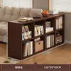 Estante de Livros Prateleira de Armazenamento Gabinete de Grade de Chão Estante de Livros Casa Combinação Livre Armário de Armazenamento Gabinete de Oito Compartimentos Gabinete Baixo Armário de Armazenamento