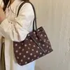 Diseño único, bolso tote de gamuza con lunares, de alta gama y a la moda, mochila elegante, bolso de hombro de gamuza retro y chic
