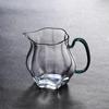 Fábrica atacado de chá de vidro de alto borosilicato Hu chá de flor verde Mar casa kung fu jogo de chá flor de ameixa justo Copo