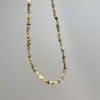 Collar de cuentas hecho a mano con piedras naturales de colores, personalidad de nicho de lujo ligero, accesorio versátil de perlas y turquesas estilo chino nuevo