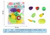 Juguetes de Cocina para Cortar Divertidos para Niños Transfronterizos Frutas y Verduras Cortar y Diversión Cocina de Simulación Juego Juguetes para el Hogar traje
