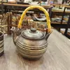 Configuração de Mesa Japonesa Peça Quatro Tigela de Arroz para Restaurante de Sushi Xícara de Chá Prato Lateral Preto Cozinha Japonesa Coreana Descanso de Hashi de Cerâmica Bule