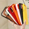 Funda de teléfono de color sólido con patrón de lichi para Xiaomi 17 PRO, funda con textura de cuero de color macarrón para Huawei MATE 70, funda suave resistente a caídas