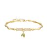 Pulsera de bambú de plata esterlina S925 para mujer, nueva pulsera de jade Hetian rica y alta de marea china, combina con todo