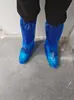 Cubrezapatos Desechables Esenciales para la Temporada de Lluvias, 12g de Plástico Impermeable y Antideslizante de Tubo Alto para Viajes al Aire Libre, Protección Extendida