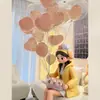 Balões Transparentes Bobo Ball para Arranjo de Proposta 18 polegadas 24 polegadas 36 polegadas Aniversário Confissão Buquê Romântico Decoração