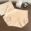 Roupa Íntima de Algodão de Xinjiang para Mulheres 10A Antibacteriana Cintura Média Roupa Íntima de Bondage Feminina Algodão Antibacteriano Estendido na Virilha Roupa Íntima de Algodão para Mulheres