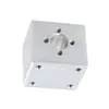 Impressora 3D Novo Servo Motor Parafuso de Avanço Tipo T Porca T8 Assento de Conversão Porca Quadrada Bloco Deslizante Fixação