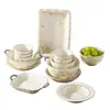 Juego de vajilla estilo japonés para uso doméstico, cuencos de cerámica bajo vidriado, cuencos para arroz, cuencos para sopa, platos, platos para pescado, caja de regalo de vajilla de cerámica