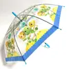 Paraguas Infantil de Dibujos Animados a Prueba de Viento Sanrio, Paraguas de Doble Propósito Automático Impermeable para el Sol, Paraguas de Mango Recto a Prueba de Lluvia