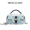 Desenvolvimento Customizado de Fábrica 2026 Novo Estilo Bolsa Feminina Simples Estampada Bolsa de Ombro Único Versátil para o Trabalho Transversal de Mão Pequena Bolsa