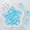 Cadena de Acrílico para Teléfono con Lazo Lateral, Cuentas, Galvanizado UV, Accesorios de Pajarita, Materiales para Gomitas de Pelo, Accesorios para Pasadores