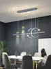 Candelabro para restaurante, moderno y sencillo, nuevo modelo 2026, estilo de lujo ligero, adecuado para comedor del hogar, mesa con fuente de luz que protege los ojos