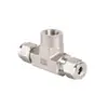 Comercio Exterior se especializa en Tubería Imperial Ss316 1/16" -1.1/2" Doble Virola Rama Rosca Interna Junta en T NPT