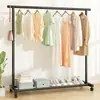 Cabide simples, suporte de roupas interno autônomo, suporte de armazenamento de roupas para quarto, varal doméstico, varal para dormitório