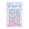 Nuevo Set de Pegatinas Luminosas para Uñas de Tres Colores Lindas Pegatinas Decorativas para Uñas 5D Tridimensionales en Relieve Pegatinas para Uñas Infantiles Venta al por Mayor