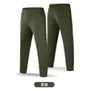 Pantalones de Polar Elástico de Alta Elasticidad, Pantalones Deportivos Cálidos Cepillados de Secado Rápido, Pantalones de Entrenamiento de Fútbol para Fitness con Bolsillos en la Cintura Trasera