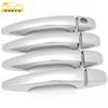 Adequado para Peugeot 2008 faixa brilhante da maçaneta 2008 braço da maçaneta da porta galvanizado fecho de aperto de mão adesivos decorativos acessórios