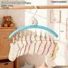 Varal multi-clip em formato de nuvem branco leitoso para uso doméstico, adequado para meias e roupas íntimas, uma ferramenta de armazenamento multifuncional para pequenas peças de roupa