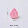 Brinquedos de Comida de Morango Realistas Tridimensionais Acessórios Criativos Feitos à Mão DIY Acessórios de Cola de Creme Resina Pacote de Materiais Atacado