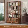 Estante de Exibição para Sala de Chá em Novo Estilo Chinês, Rack de Exibição para Xícaras de Chá, Armário Divisória, Ornamento de Sala de Estar em Bambu, Estante de Armazenamento Multicamadas