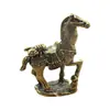 Novo latão suor cavalo móveis de escritório decoração de mesa pequenos ornamentos ao vivo online popular animal de estimação de chá presente atacado
