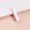 Grampo de Cabelo Quadrado Brilhante de 5cm para Fios Soltos Franja DIY Feito à Mão Cor Doce Grampo de Cabelo Presilha Acessório de Cabelo Material Atacado