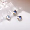 Novo Diamante Octogonal Corte Rosa para Nail Art Oito Lados Cristal Fundo Pontiagudo Rosa Super Brilhante Joias para Nail Art Atacado